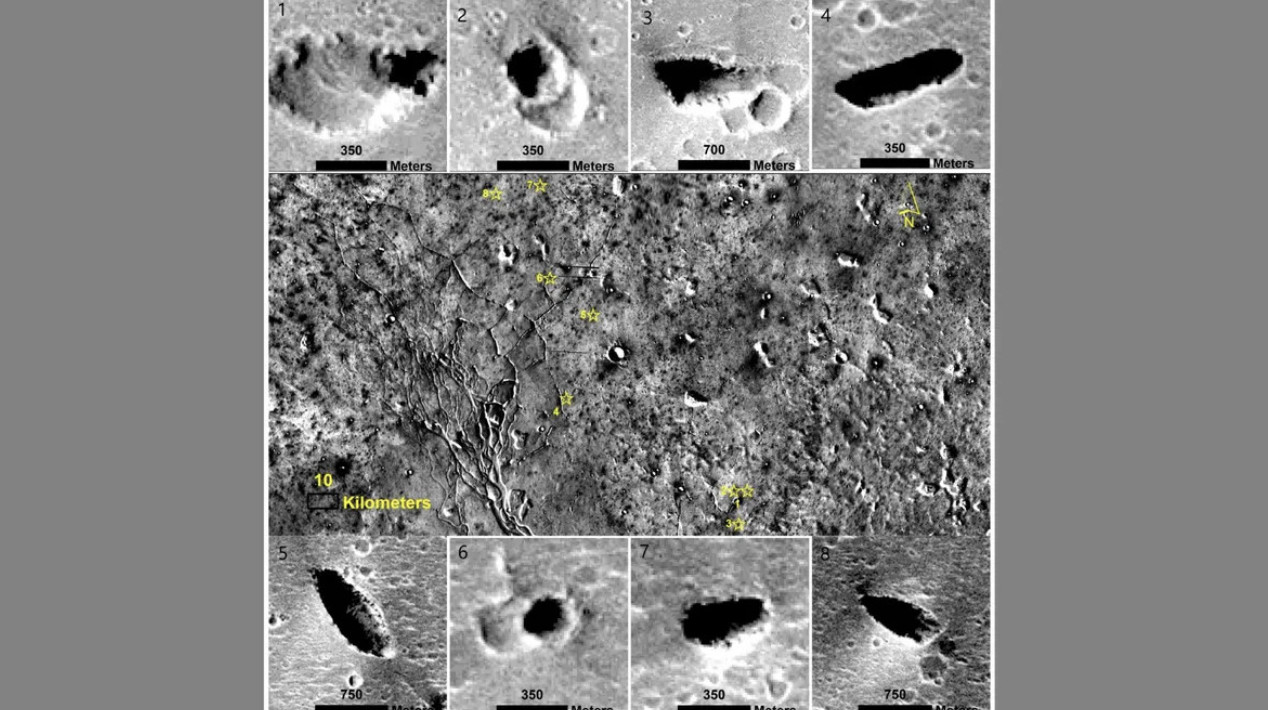 Карстові печери на Марсі названи найкращим місцем для пошуку стародавнього життя