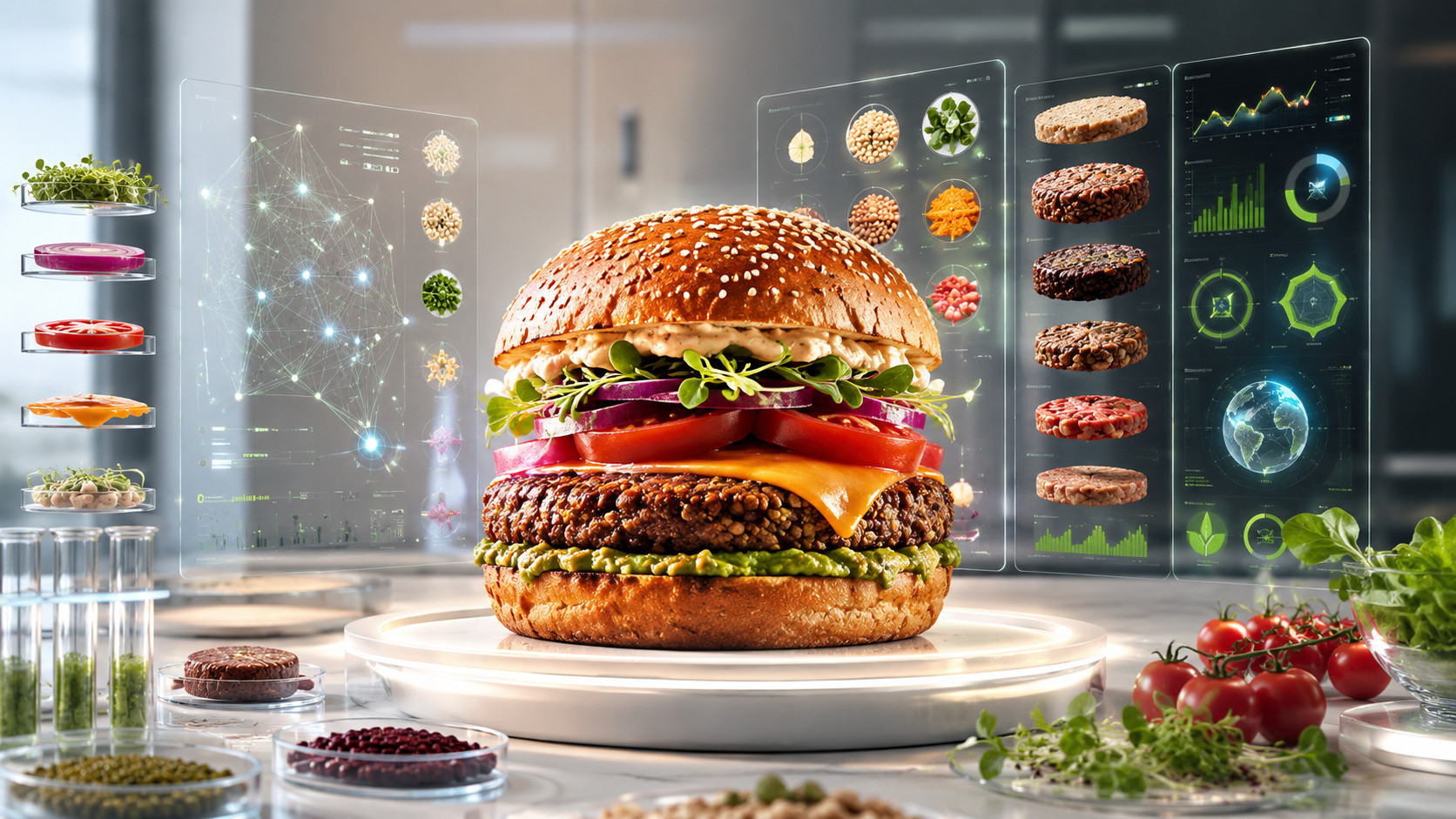 BurgerAI від Stanford: як ШІ створює бургери майбутнього